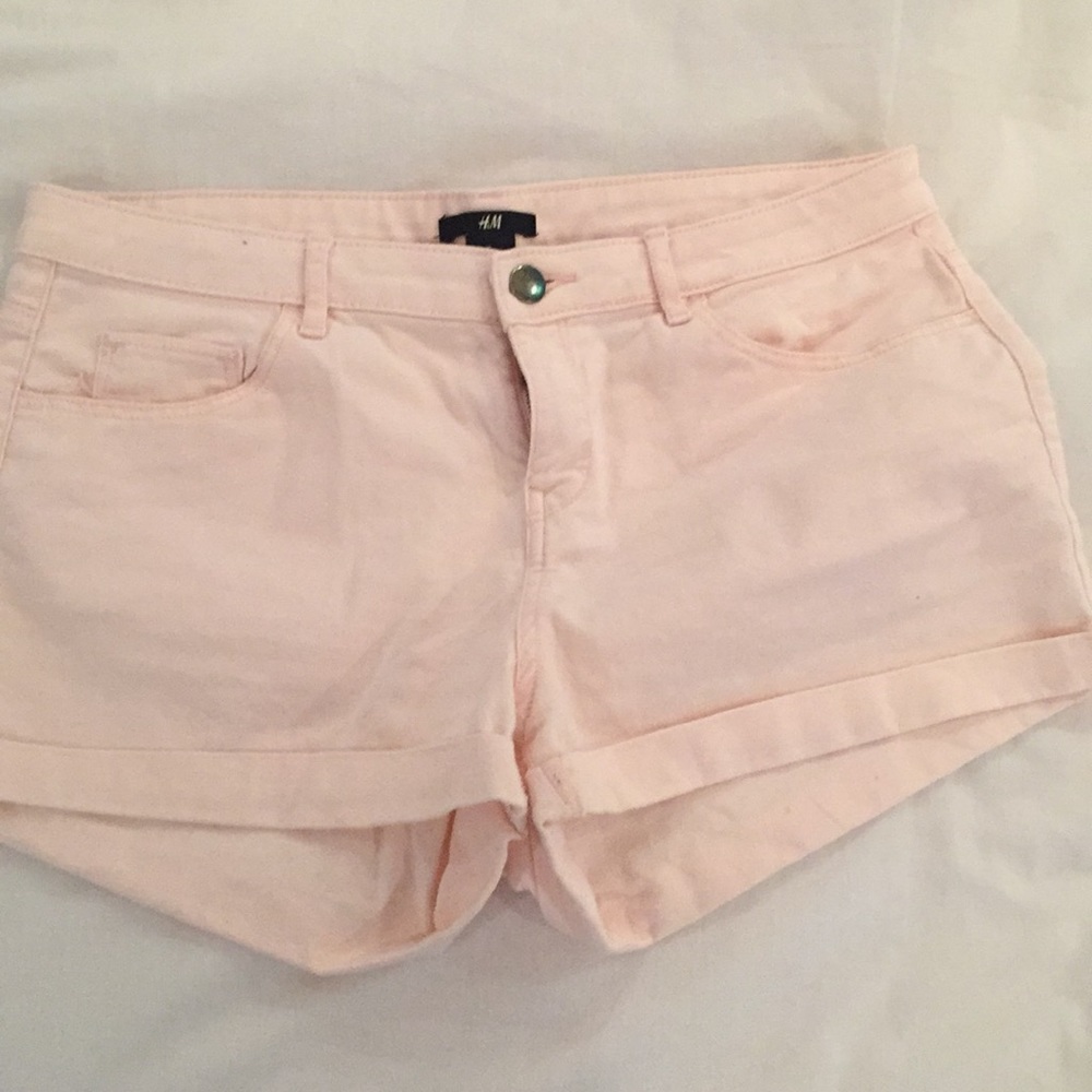 Peach shorts